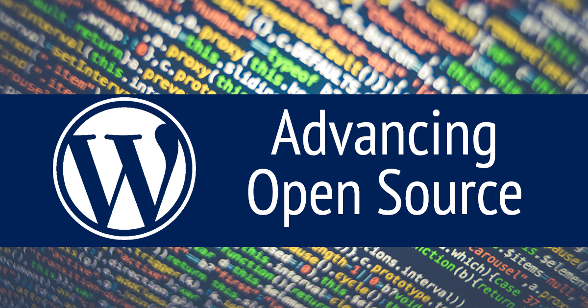 Advancing Open Source